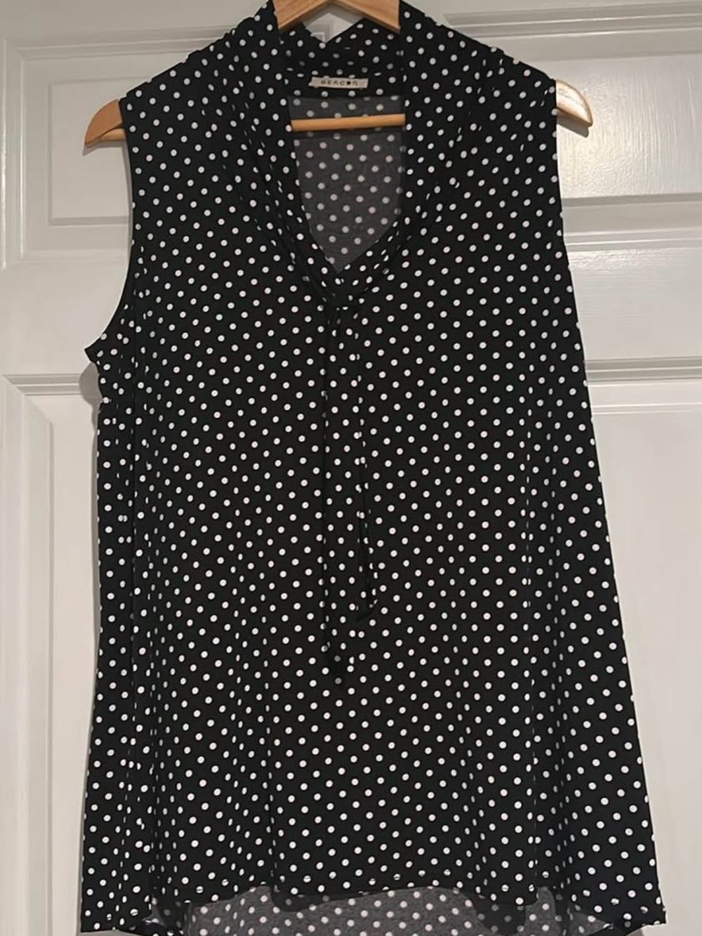 STICK FIX | Women’s Black and White Blouse/Camisole perfect for work